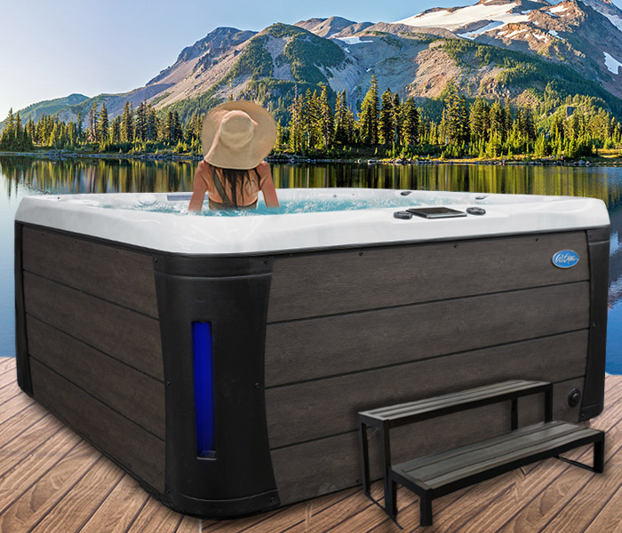 Calspas hot tub being used in a family setting - hot tubs spas for sale Merced